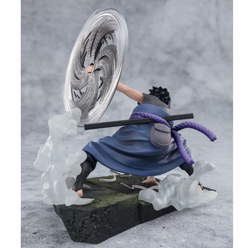 Naruto Figuarts Zero Sasuke Uchiha Light & Dark Mangekyo Sharingan 20Cm